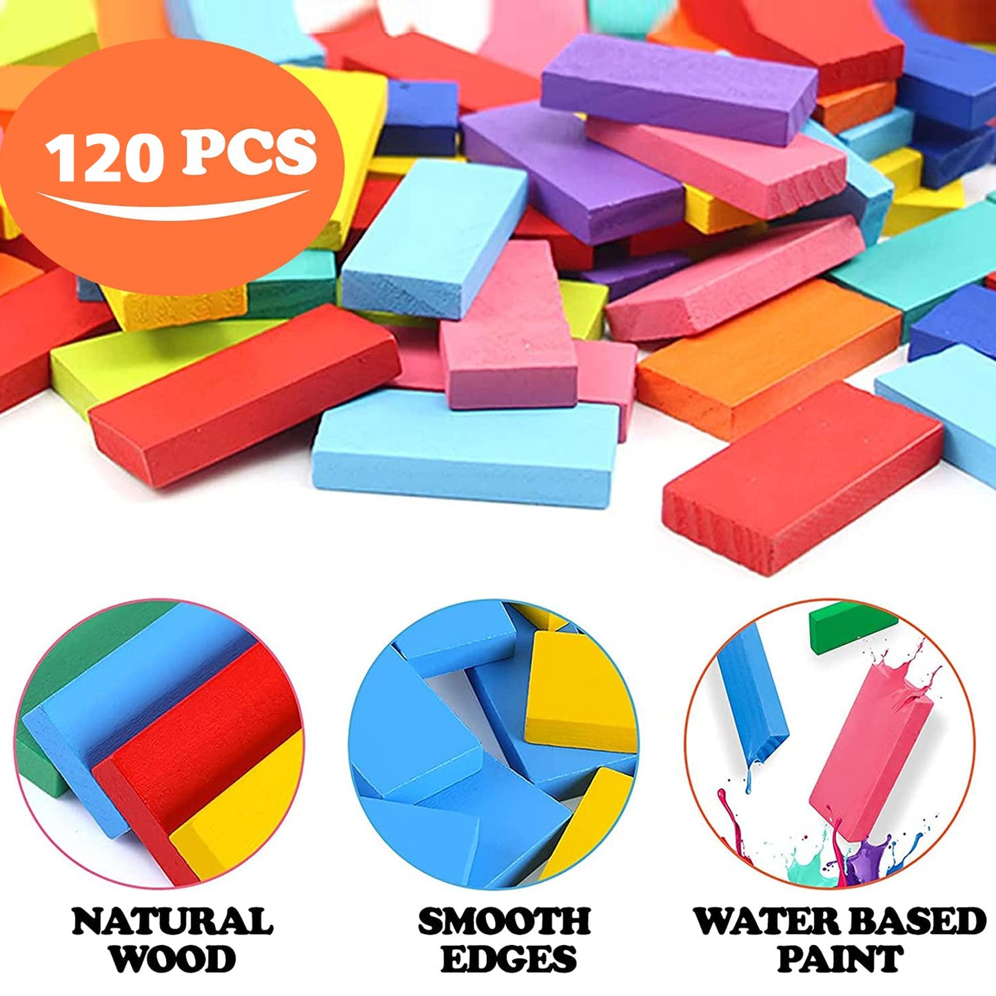 Dominoes Blocks Set