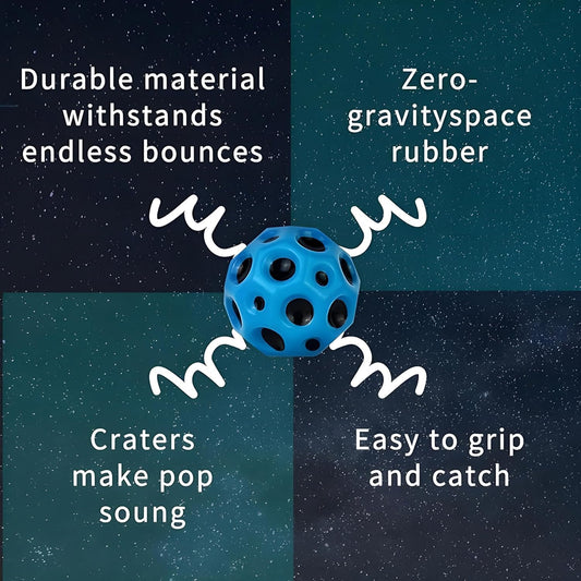 Rubber Super Bouncy Coral Star Anti Stress Ball - Primesmart