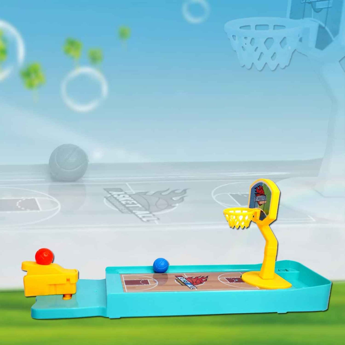 Mini Table Top Finger Basketball Game For Kids - Desktop Game For Kids Adults Basketball Finger Bowling Game Fun Indoor Finger Bowling Game For Boys Girls Family Board Game