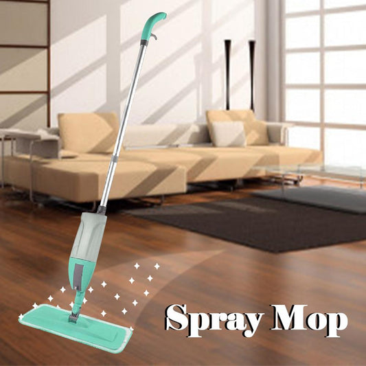 0802 Cleaning 360 Degree Healthy Spray Mop With Removable Washable Cleaning Pad - Primesmart