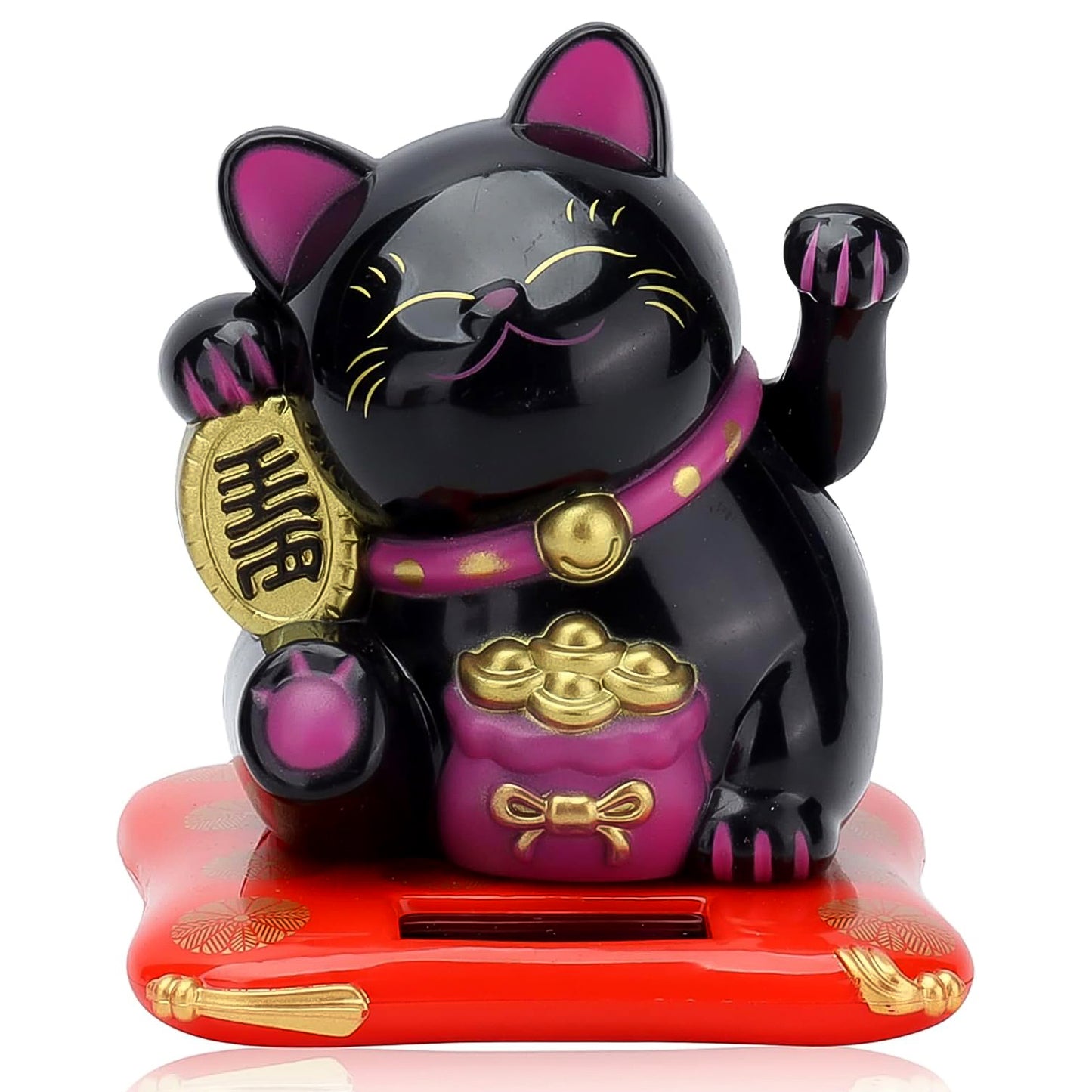 Solar Powered Happy Cat