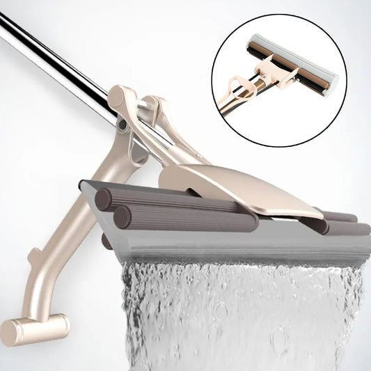 Sponge Mop Super Absorbent Sponge-head-self-cleaning Miracle-mop - Primesmart