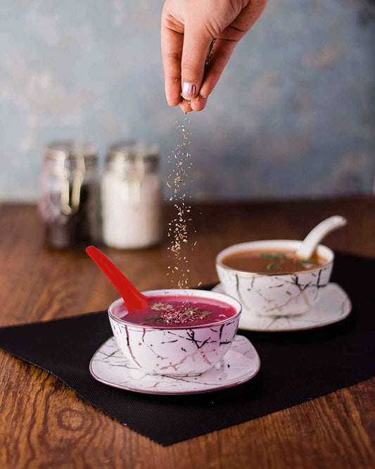 Microwave Safe Soup dessert Spoons