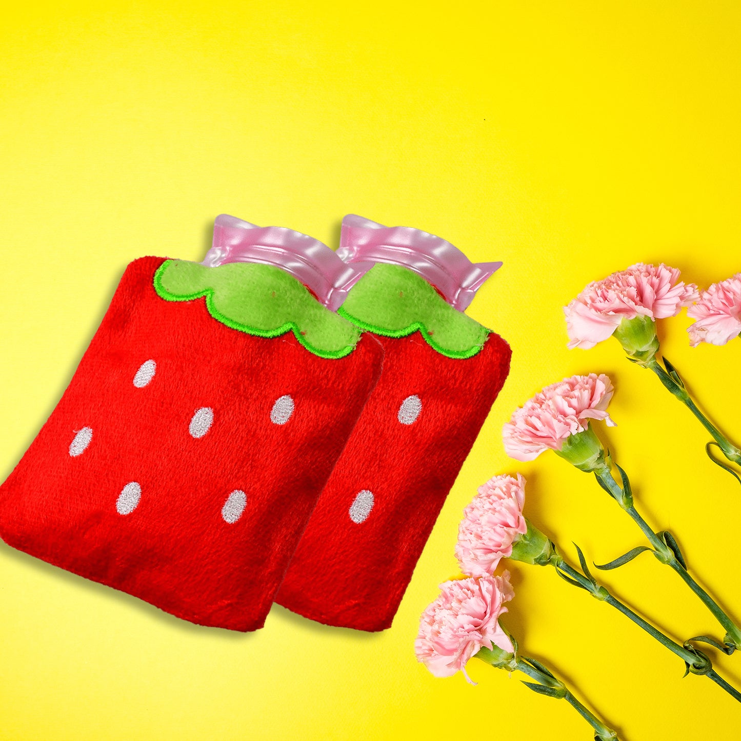 Strawberry Small Hot Water Bag