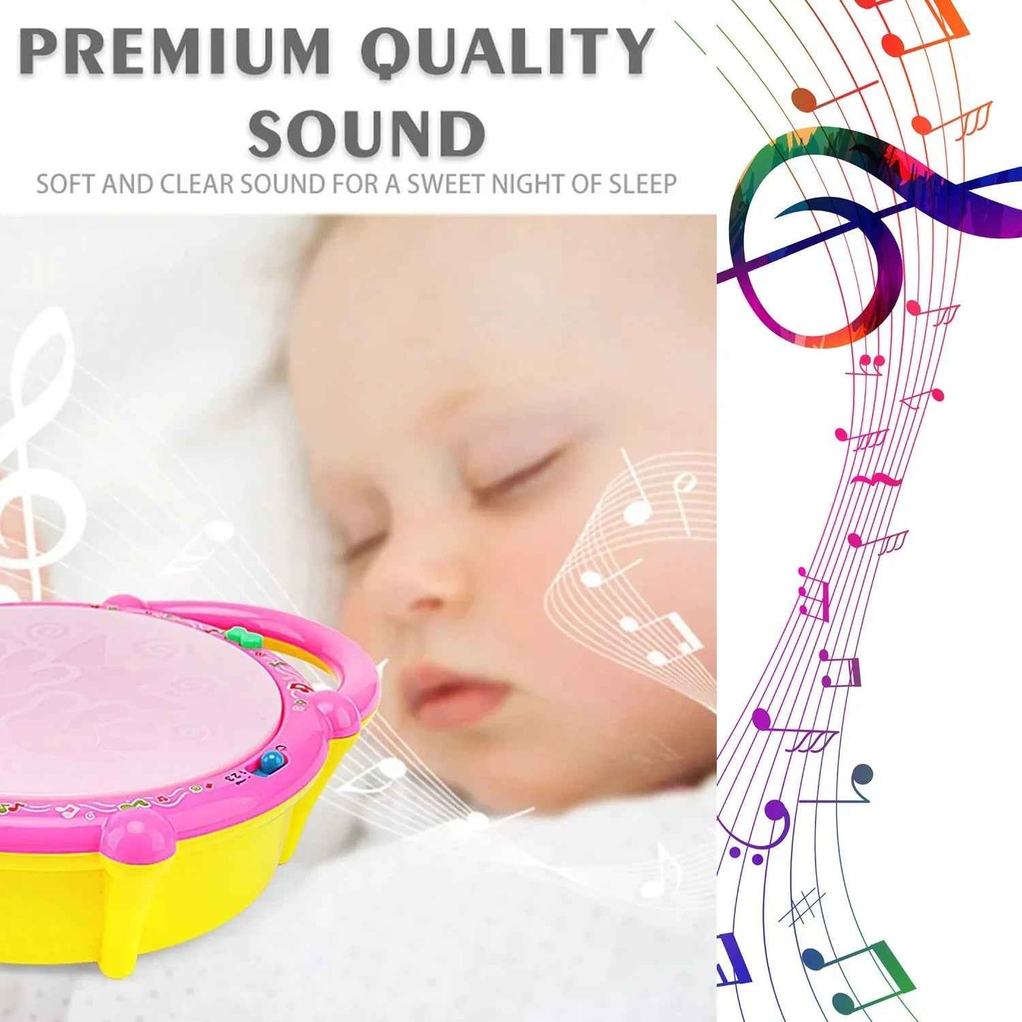 Flash Drum Toy For Kids