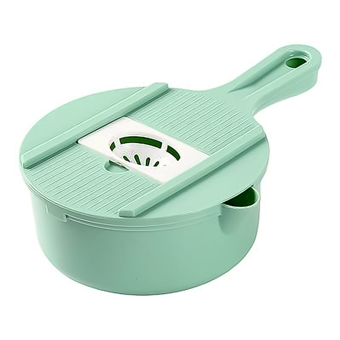 Vegetable Choppers With Drain Basket 6 In 1 Vegetable Slicer Blades - Primesmart