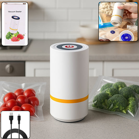 Portable Usb Rechargeable Vacuum Sealer Machine - Primesmart