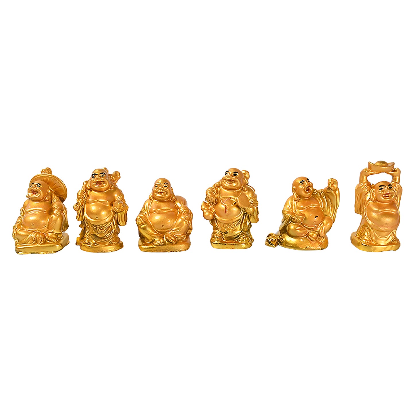 Golden Laughing Buddha