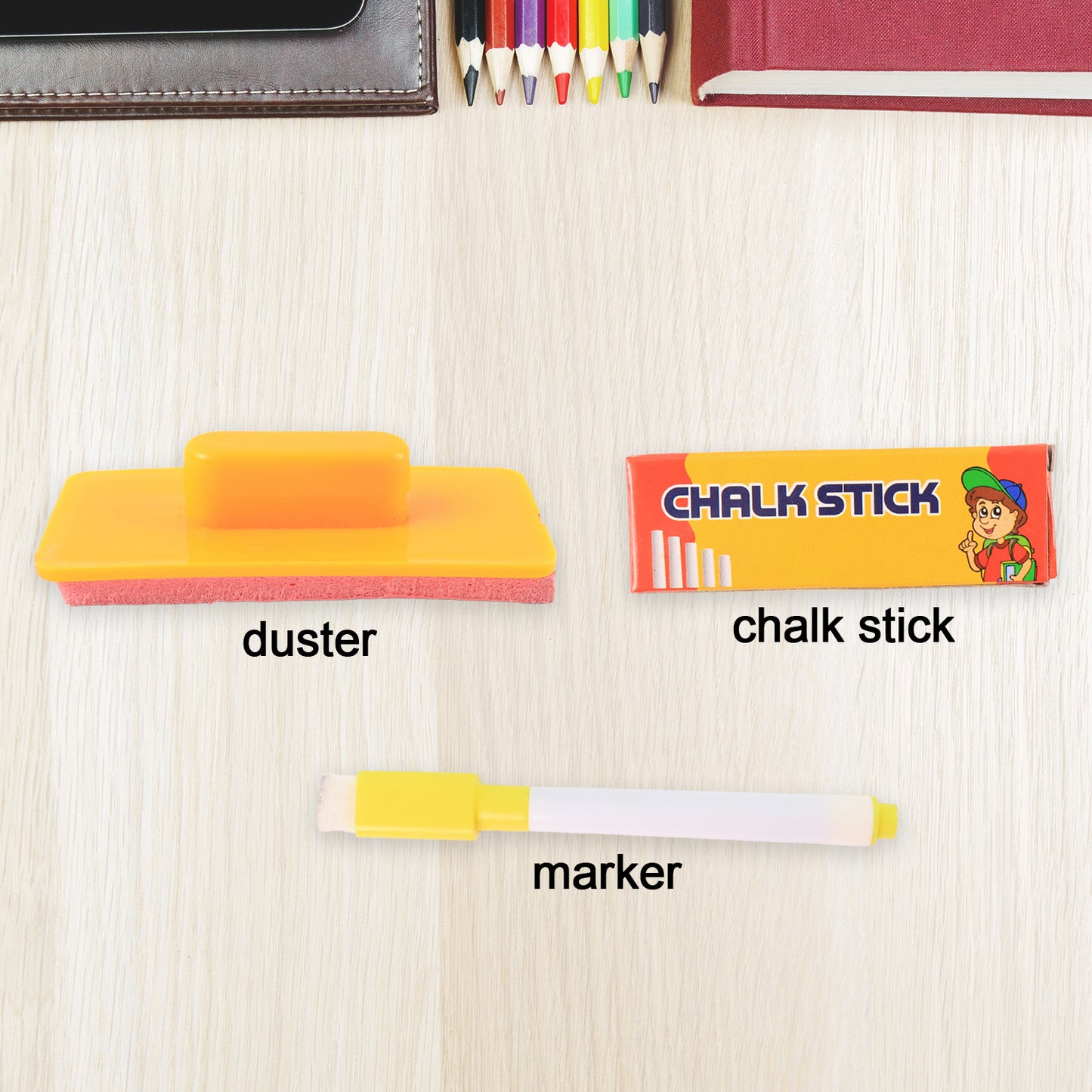 2-in-1 Double-sided Write And Wipe Educational Drawing Board - Primesmart