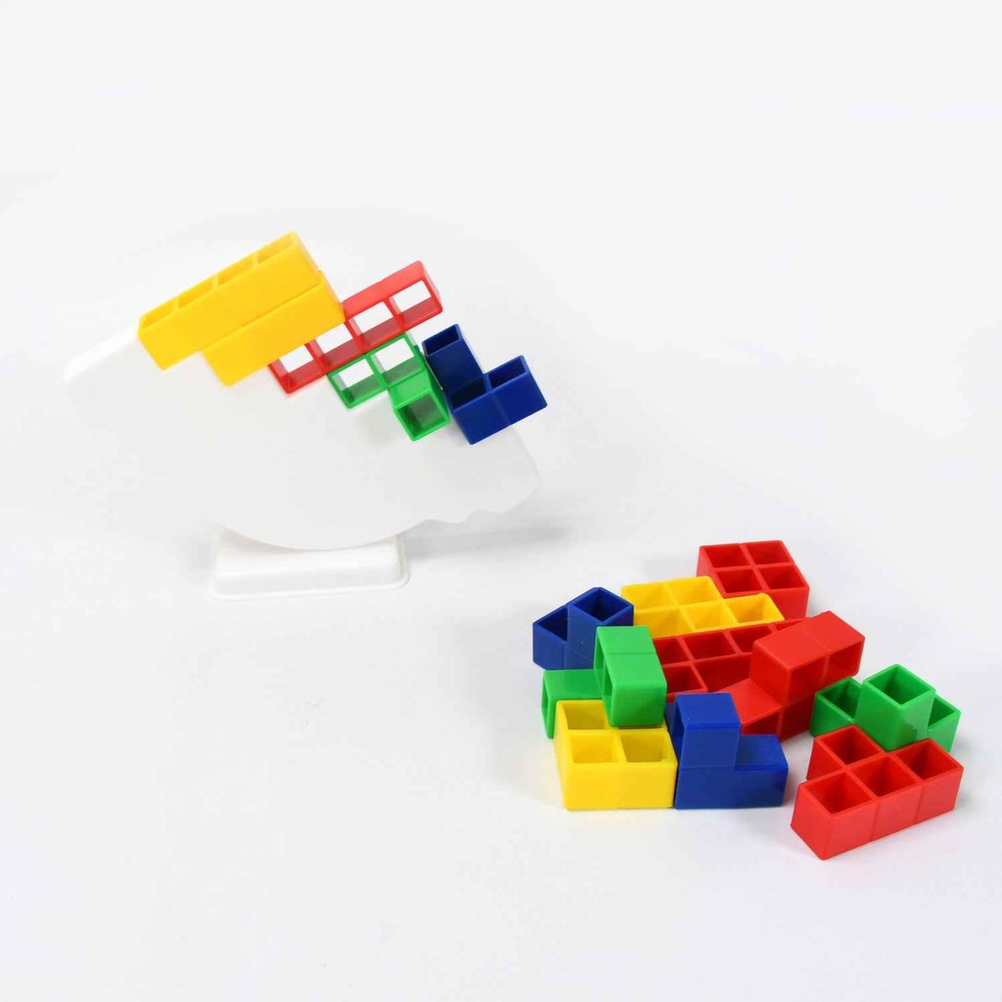 3d Tower Game Tower Balance Game Tower Stacking Game Adult Kid Tower Stacking Blocks Balance Game Blocks Building Toys For Kids Age 3+ Years (16 Pcs Set)