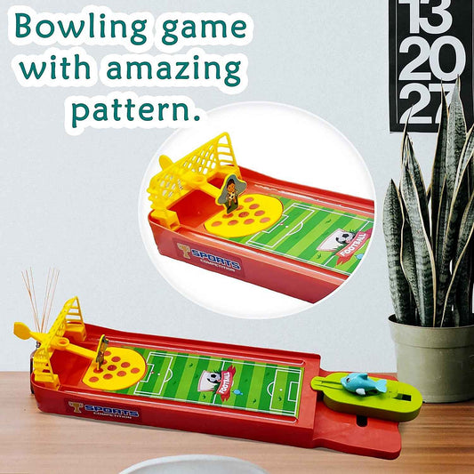 Mini Table Top Finger Football Game For Kids-desktop Game For Kids Adults Fun Indoor Finger Bowling Game For Boys Girls Family Board Game