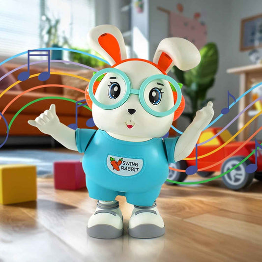 Swing Rabbit Toy - Musical Dancing Fun for Kids