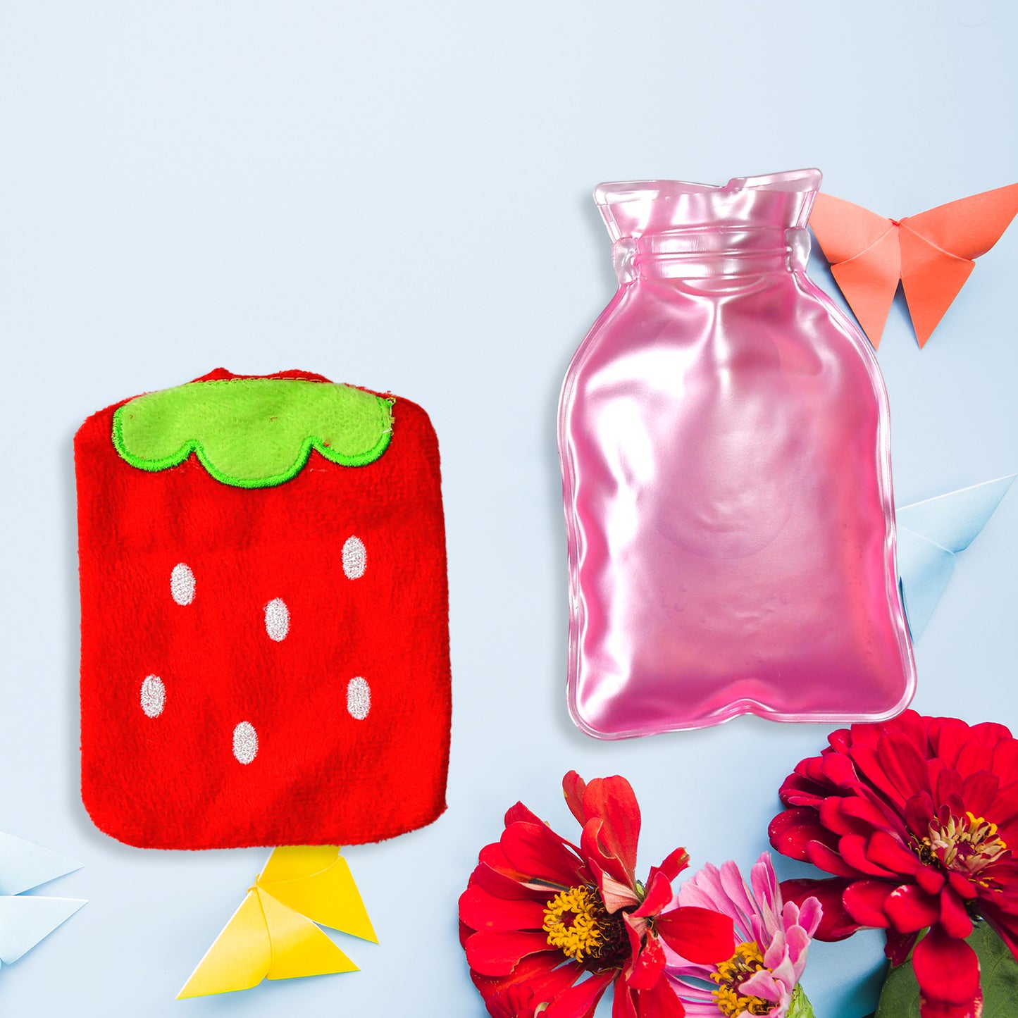 Strawberry Small Hot Water Bag