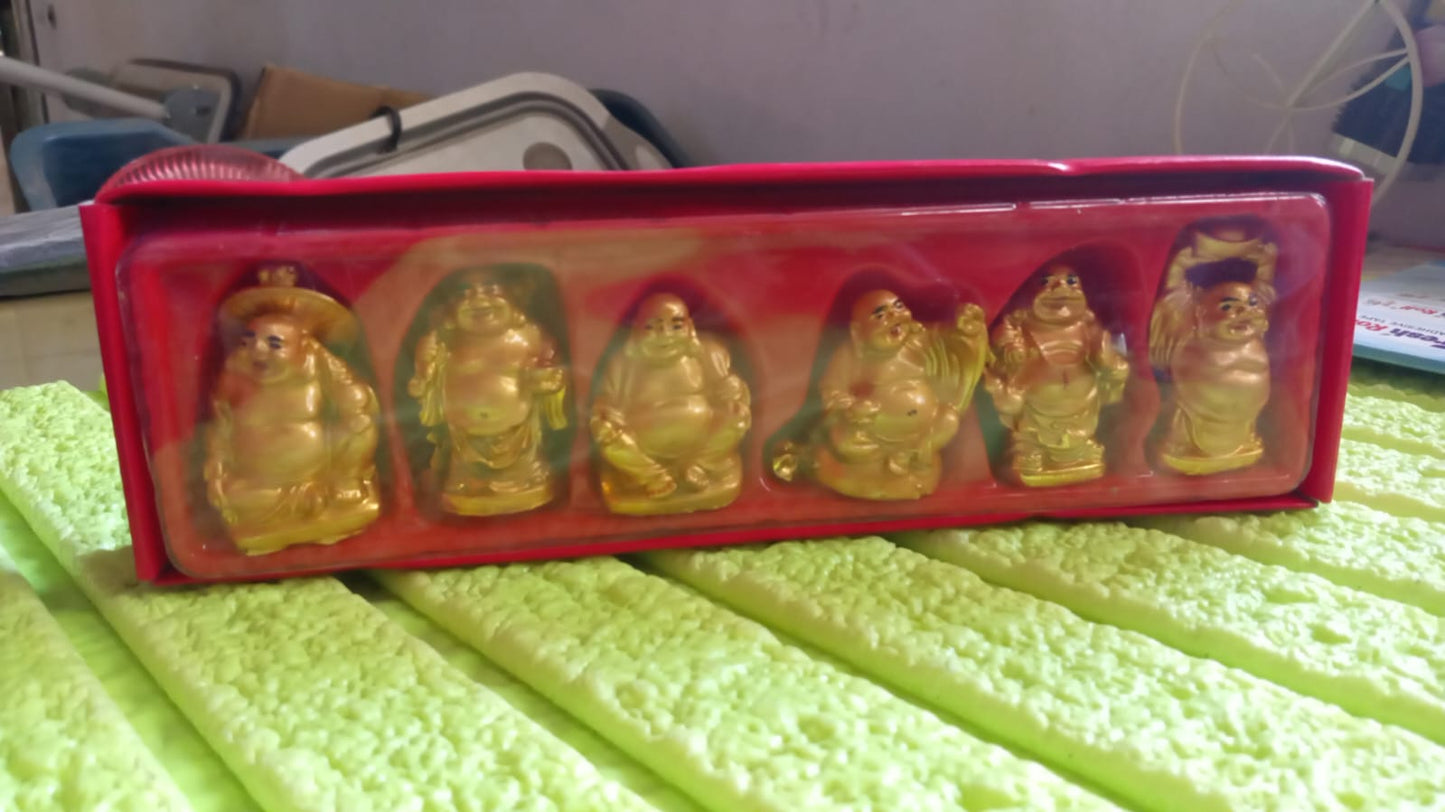 Golden Laughing Buddha