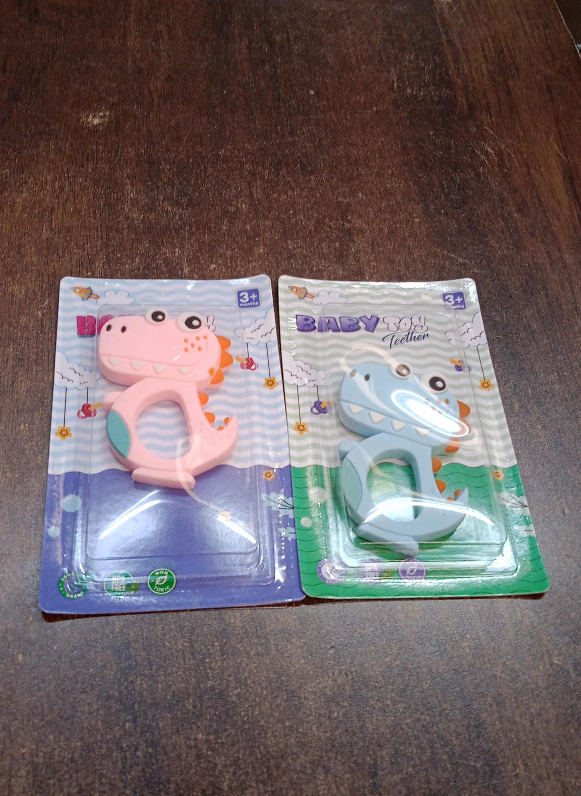 Silicone Dinosaur Teether