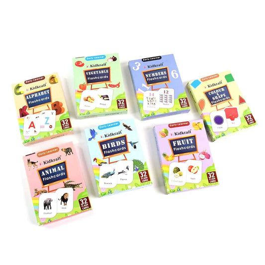 7-in-1 Kidkraft Flashcard Set for Enhanced Learning and Fun