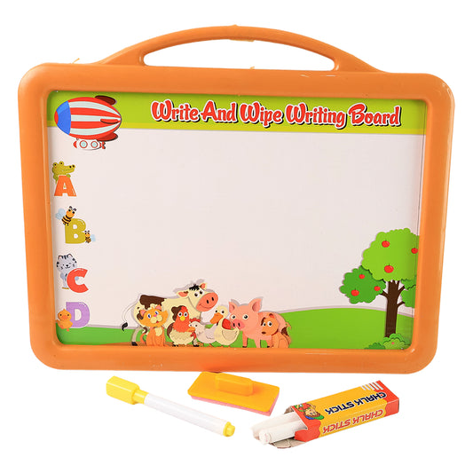 2-in-1 Double-sided Write And Wipe Educational Drawing Board - Primesmart
