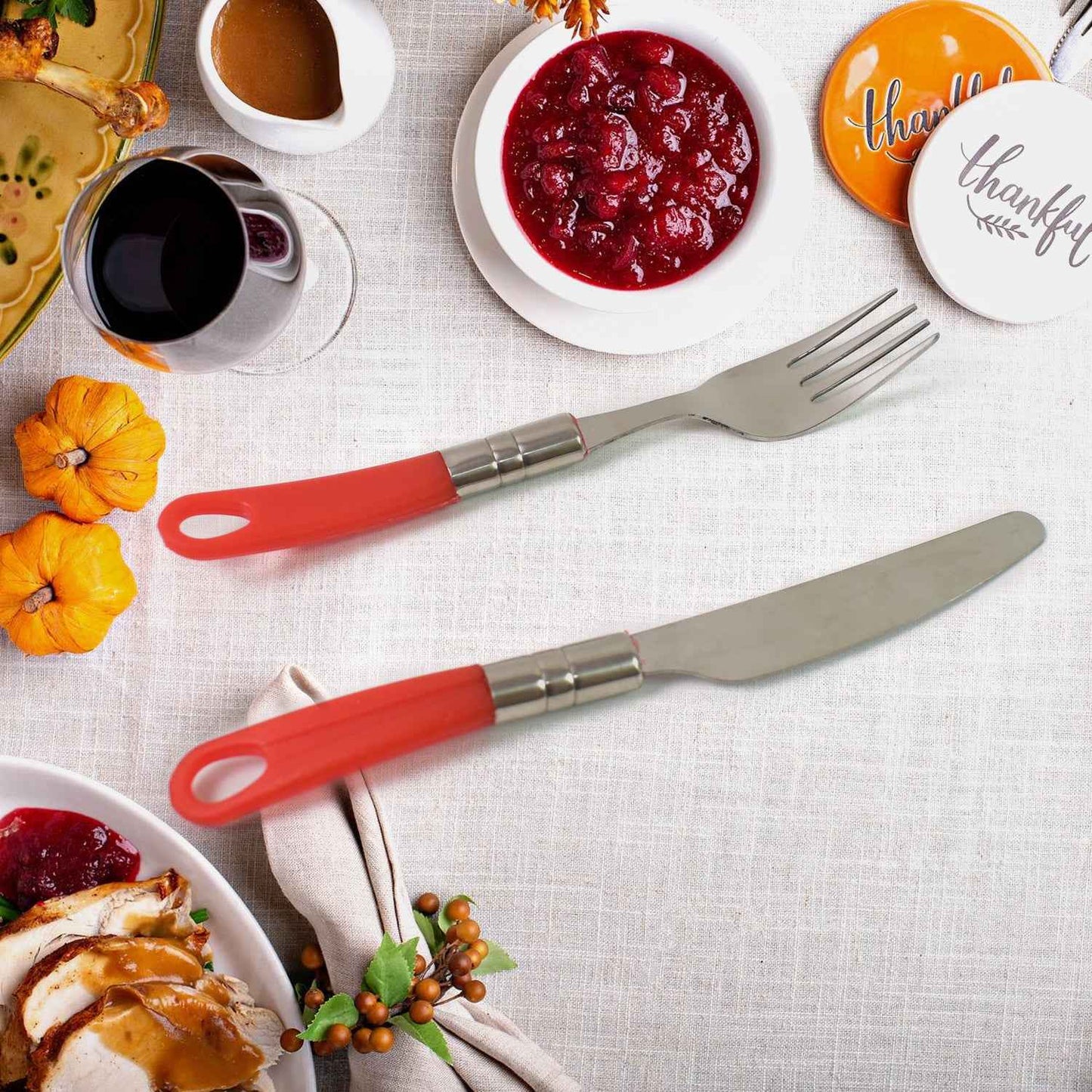 Luxury Cutlery Set With Stand