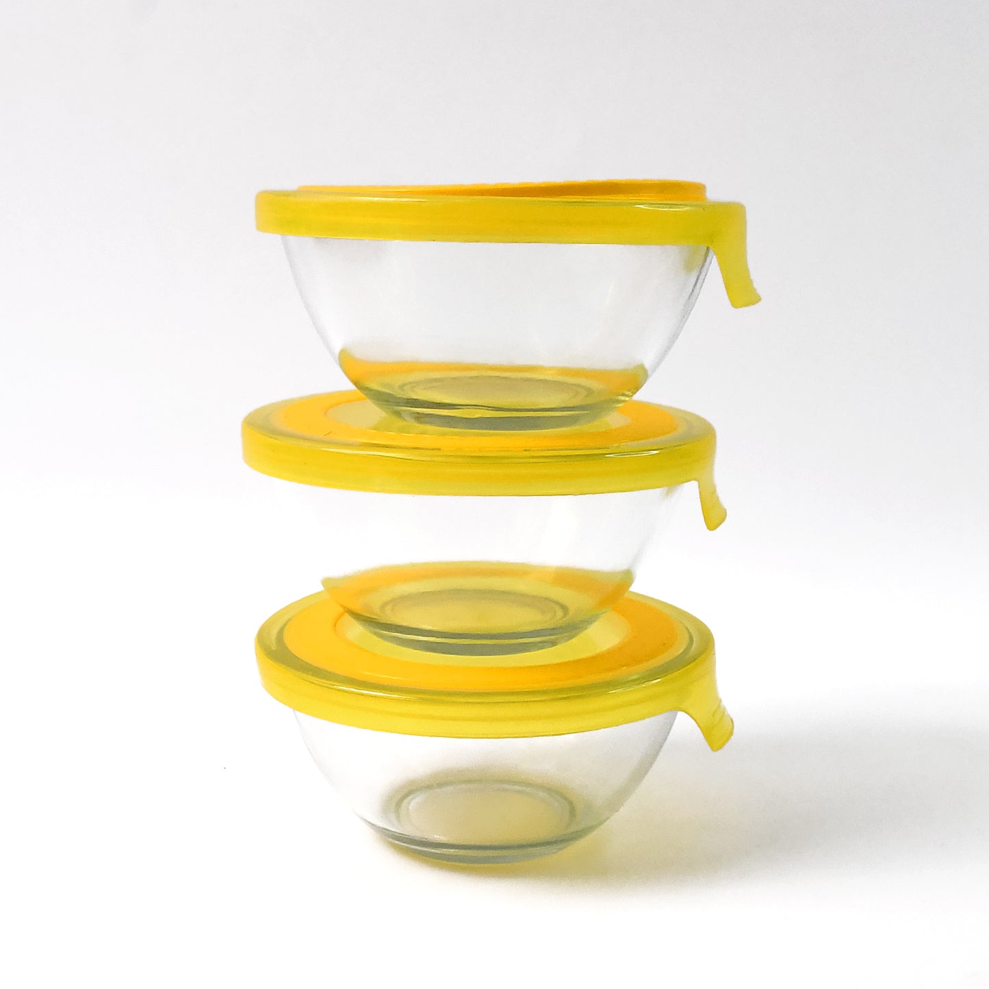 Glass Bowl Storage Organizer - Primesmart