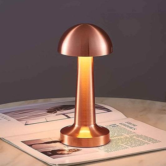 Led Lamp With Touch Control Decorative Desk Lamp Portable Metal Led Table Lamp