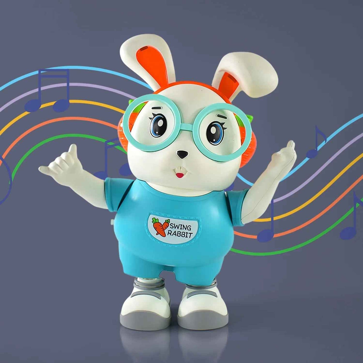 Swing Rabbit Toy - Musical Dancing Fun for Kids