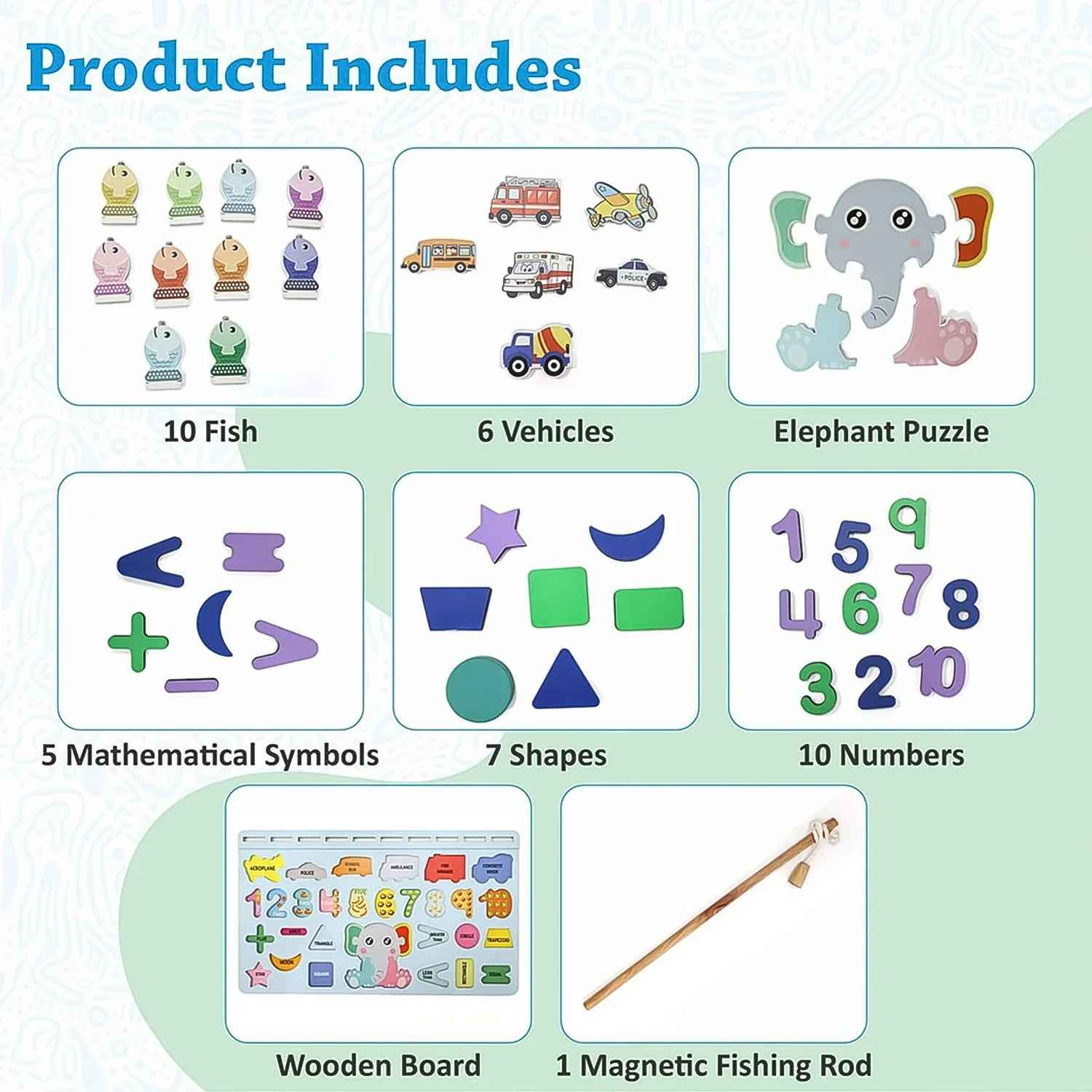 Number Puzzle Board - Engaging Learning Toy for Kids