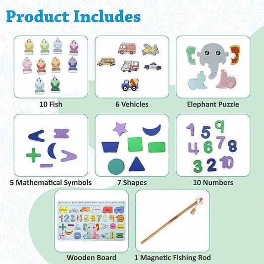Number Puzzle Board - Engaging Learning Toy for Kids