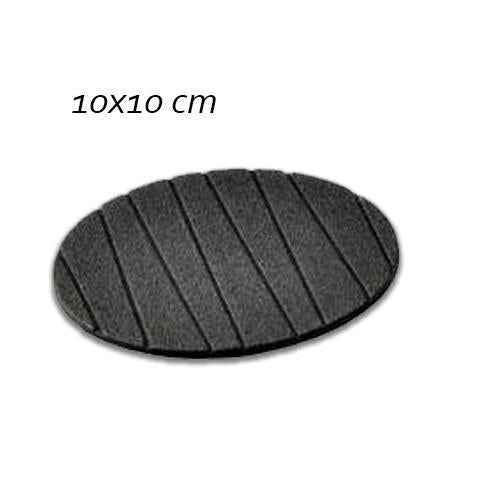 Round Shape Plain Silicone Cup Coaster Set