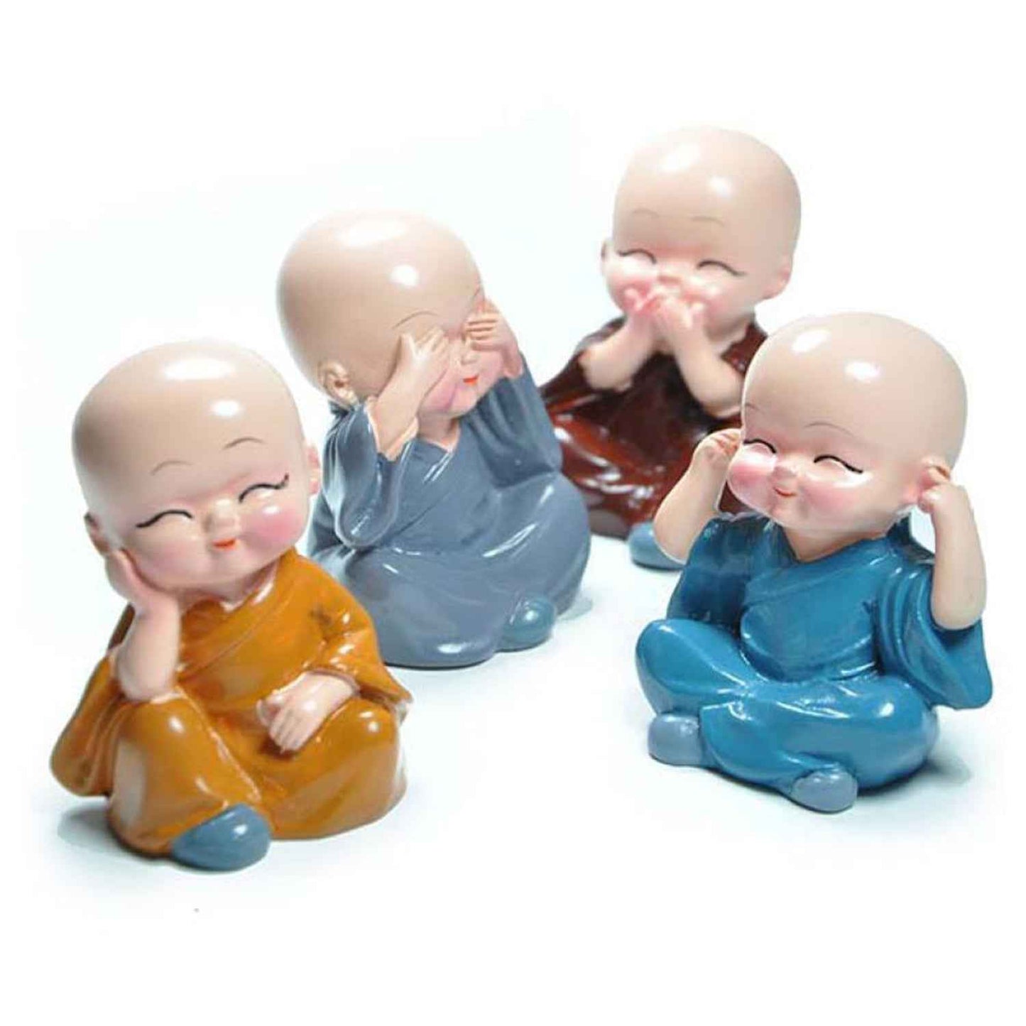 Baby Buddha 4pc And Show Piece Used For House Office And Official Decorations Etc.