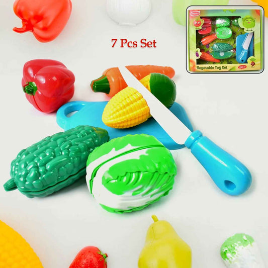 Sliceable Fruits and Vegetables Play Set - Engaging Role Play Toy for Kids