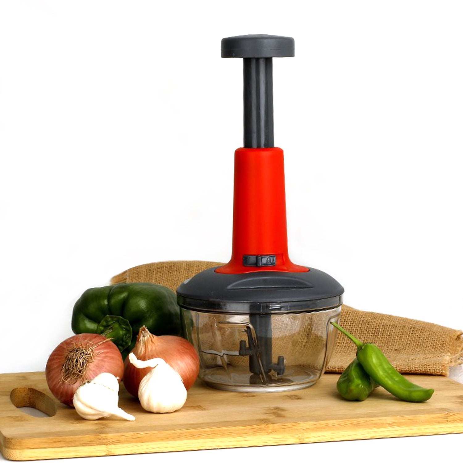 Matte Finish Manual Hand Press Chopper - Primesmart