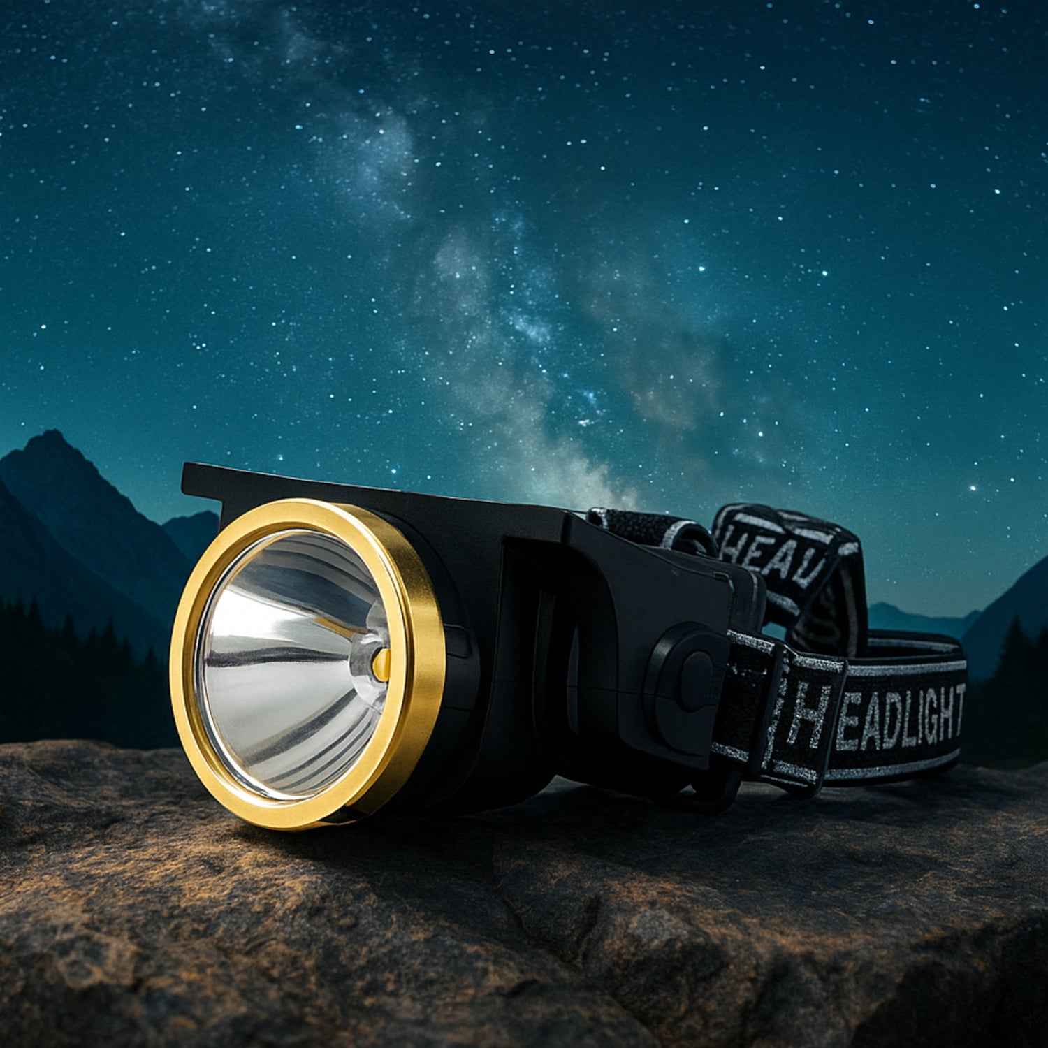 Rechargeable Solar Led Headlamp