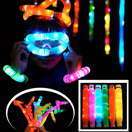 Mini Pop Tubes Colourful Tubes Sensory Toys - Primesmart