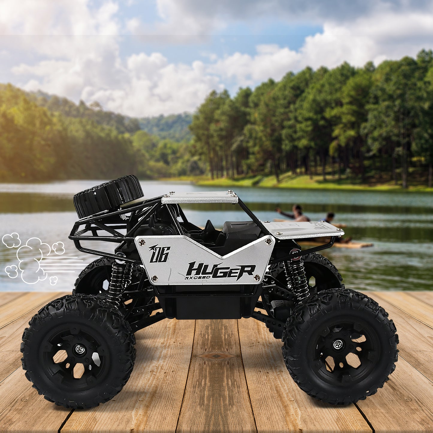 Scale Rock Crawler Monster Truck - Primesmart