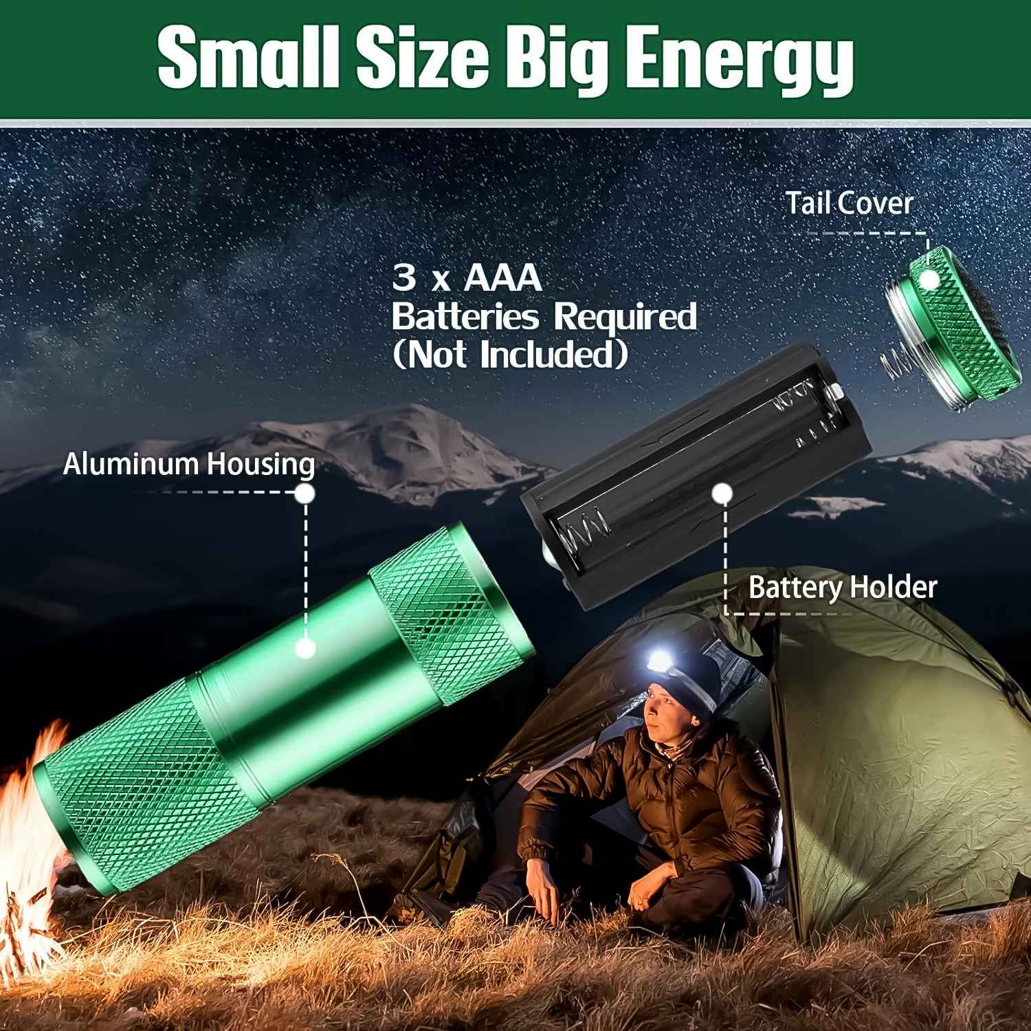 Mini 9 Led Bulb Pocket Torch