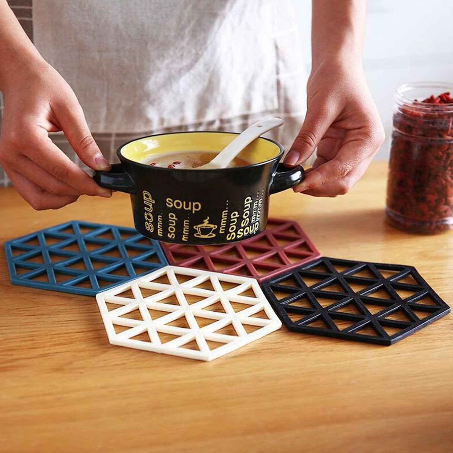Cup Mat Coaster Set