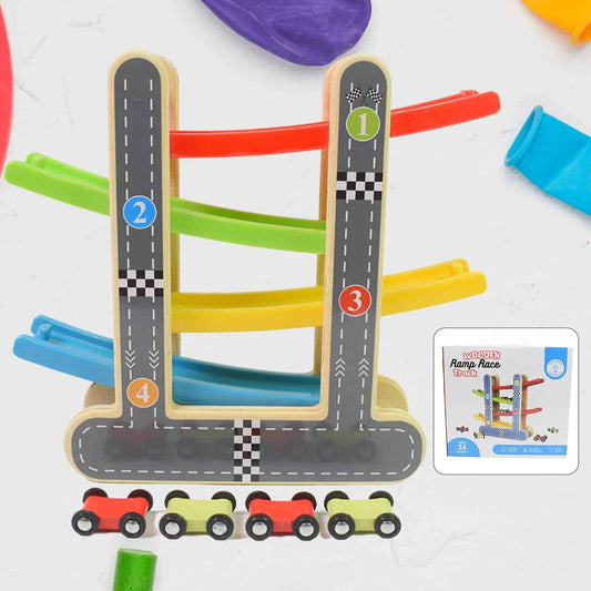Car Racing Track Set - Ultimate Car Racer Track Play Set for Kids