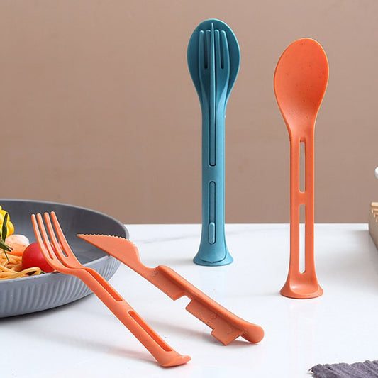 3 In 1 Spoon Knife Forks Tableware - Primesmart