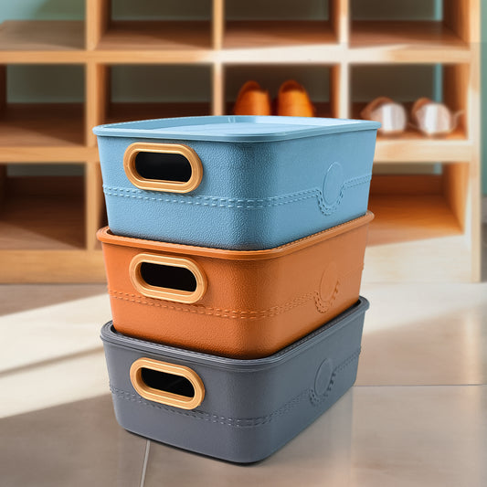 Plastic Multipurpose Storage Set With Handle - Primesmart