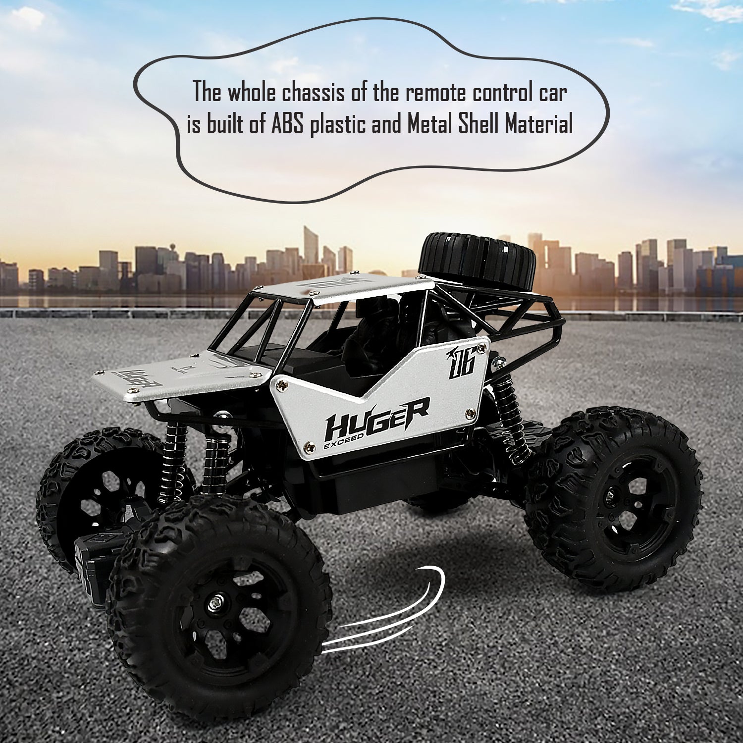 Scale Rock Crawler Monster Truck - Primesmart