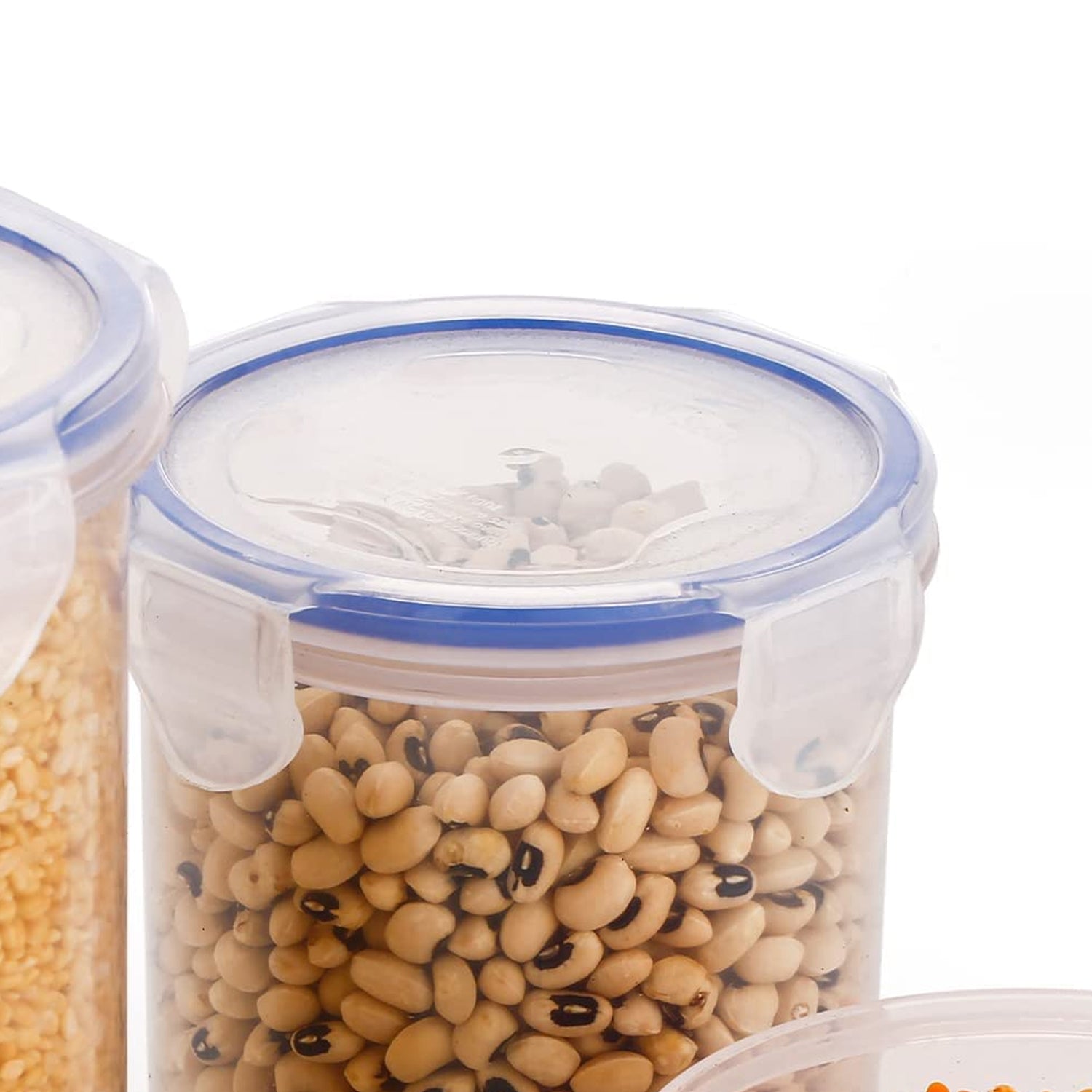 Round Plastic Airtight Food Containers - Primesmart