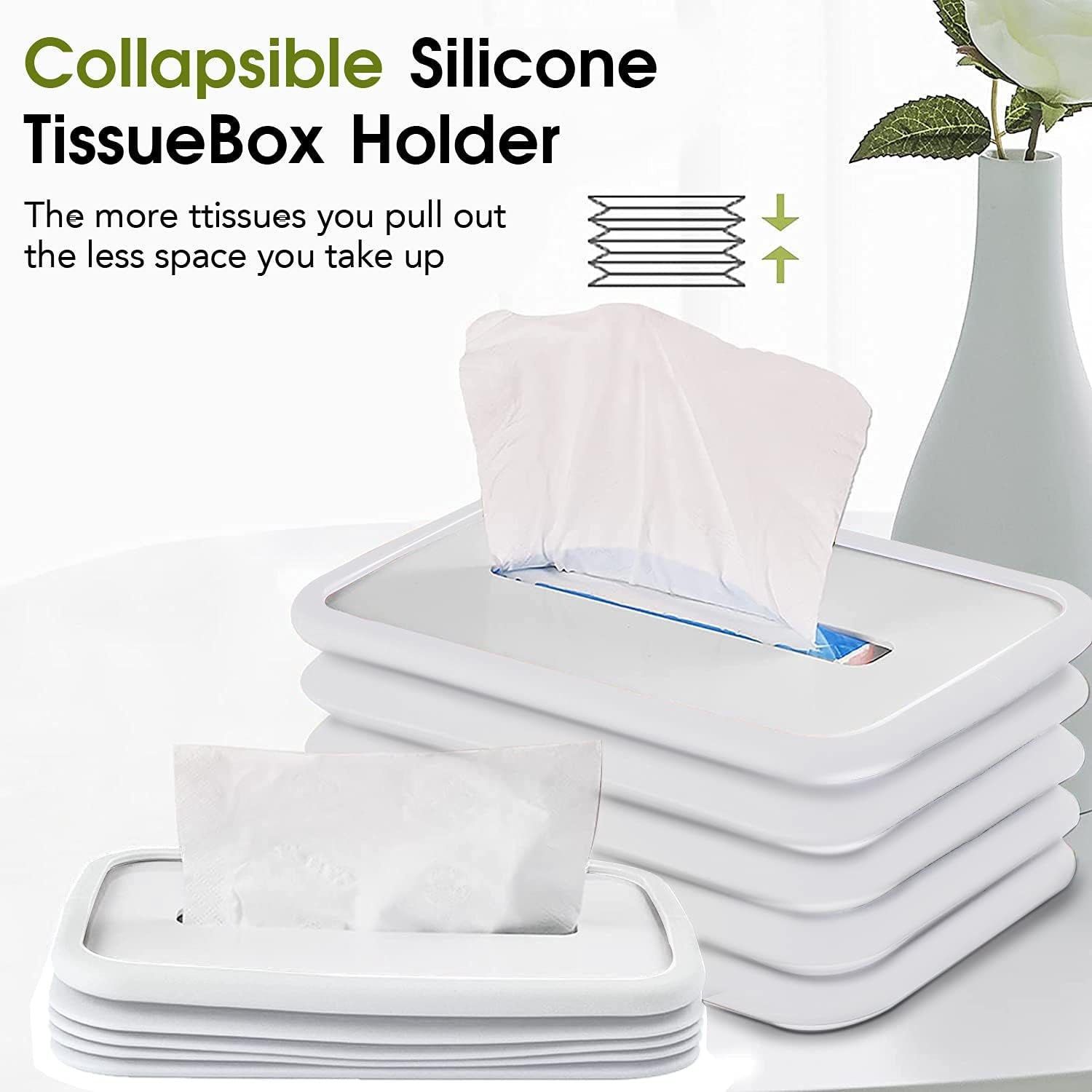 Tissues Holder Silicone - Primesmart
