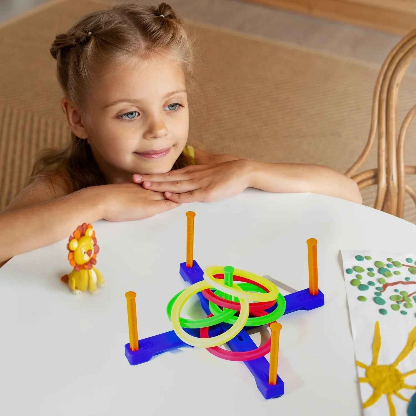 Ring toss Junior Activity Set For Kids