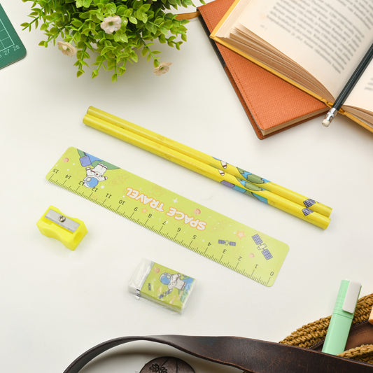 Wooden Pencil Stationary Set
