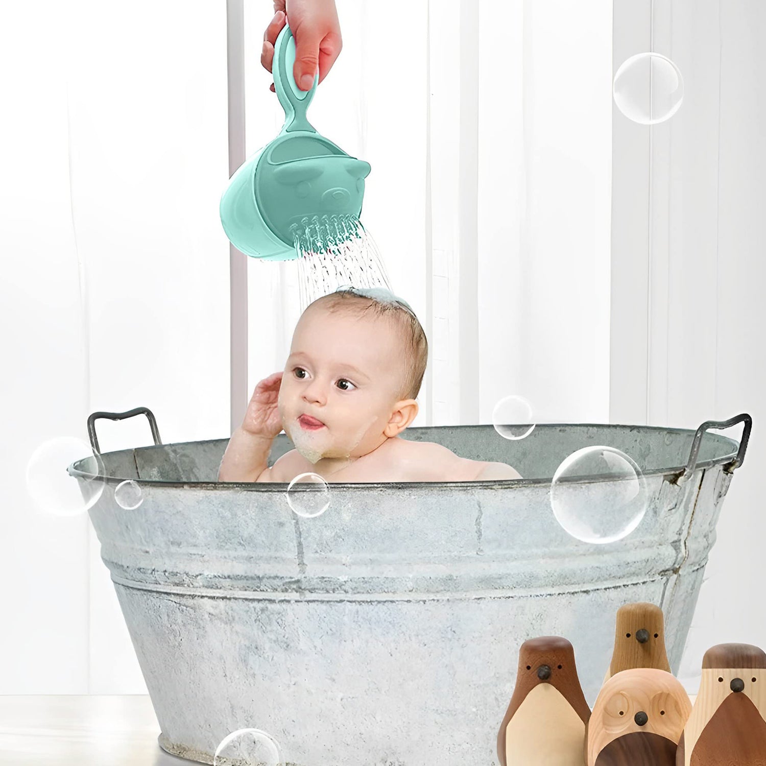 Baby Shampoo Shower Cup - Primesmart