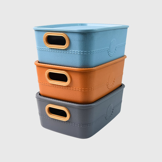 Plastic Multipurpose Storage Set With Handle - Primesmart