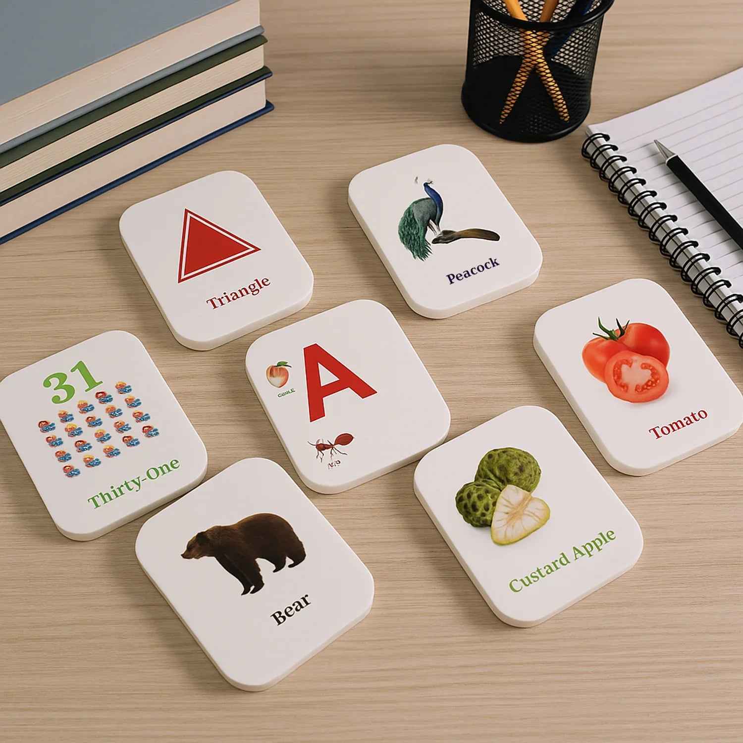 7-in-1 Kidkraft Flashcard Set for Enhanced Learning and Fun