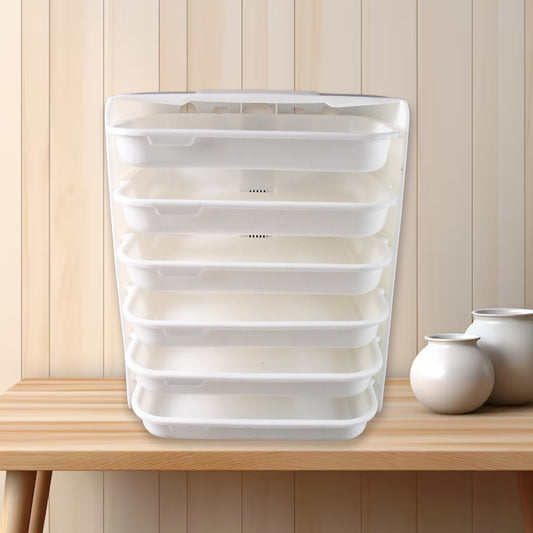 6 Layer Wall-mounted Food Organizer Rack - Primesmart