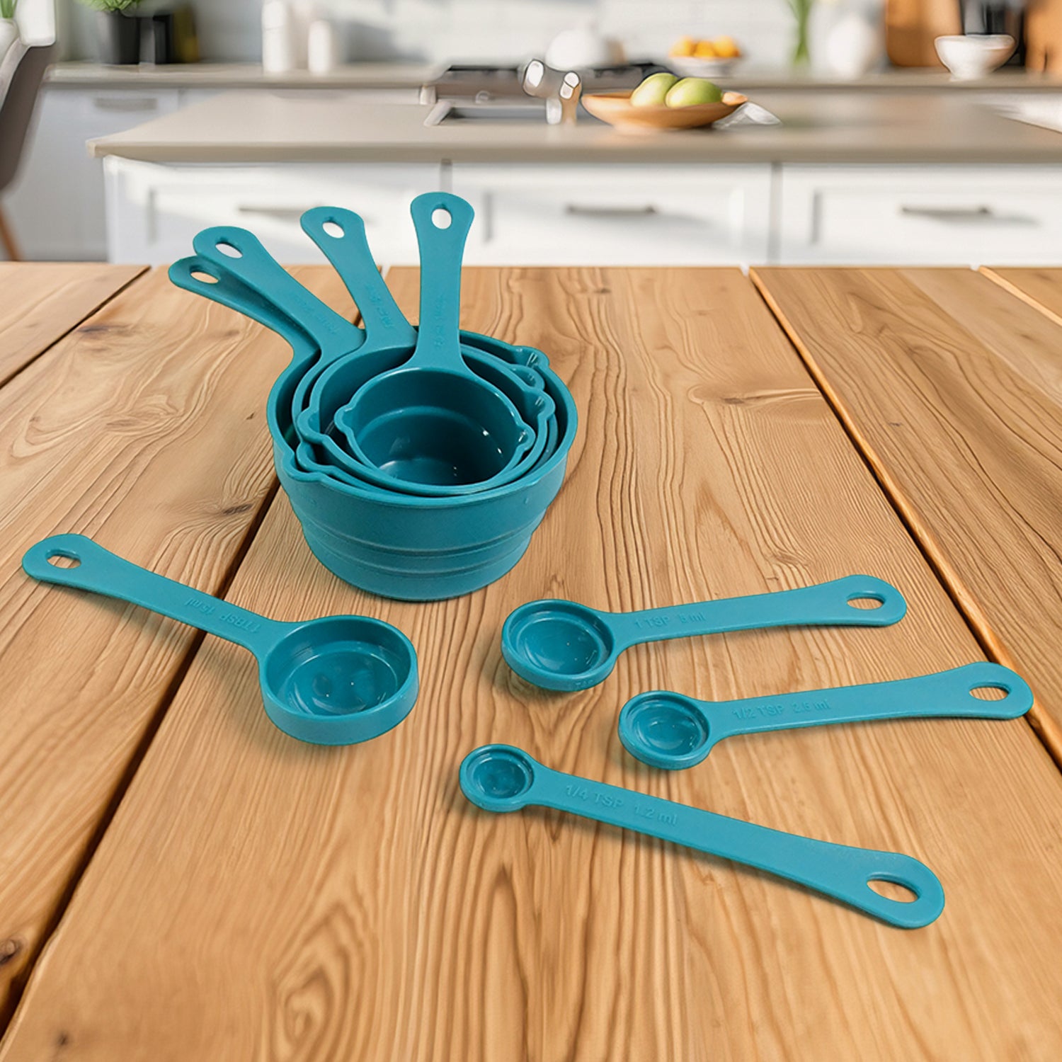 Apex 8-piece Measuring Spoons And Cups Set - Primesmart