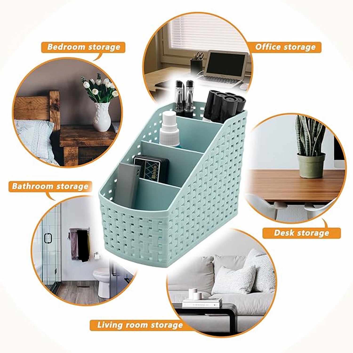 Apex Multi-purpose Storage Basket Organizer - Primesmart